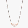 Floral Finesse Diamond Mangalsutra 2