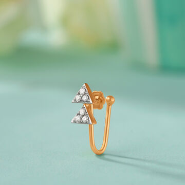 Subtle Diamond Nose Pin