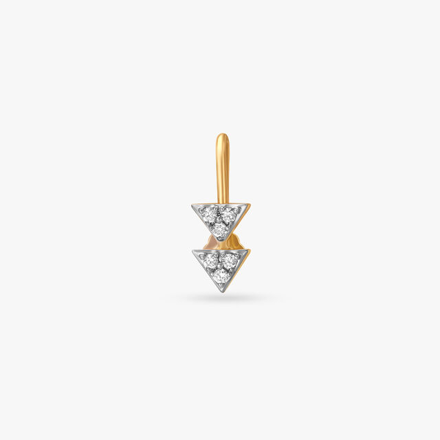 Subtle Diamond Nose Pin 3
