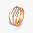Classy Claw Diamond Ring 2