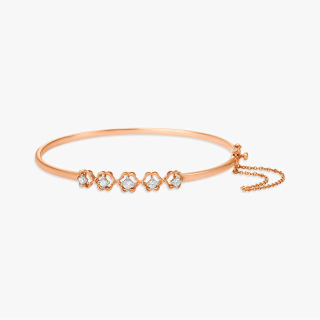 Exuberant Traditional Diamond Bangle 