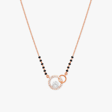 Interconnected Brilliance Diamond Mangalsutra