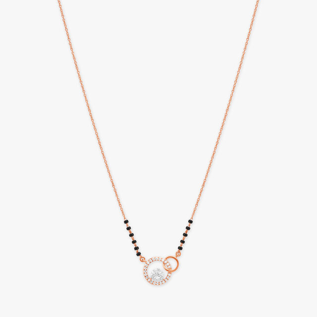 Interconnected Brilliance Diamond Mangalsutra 2
