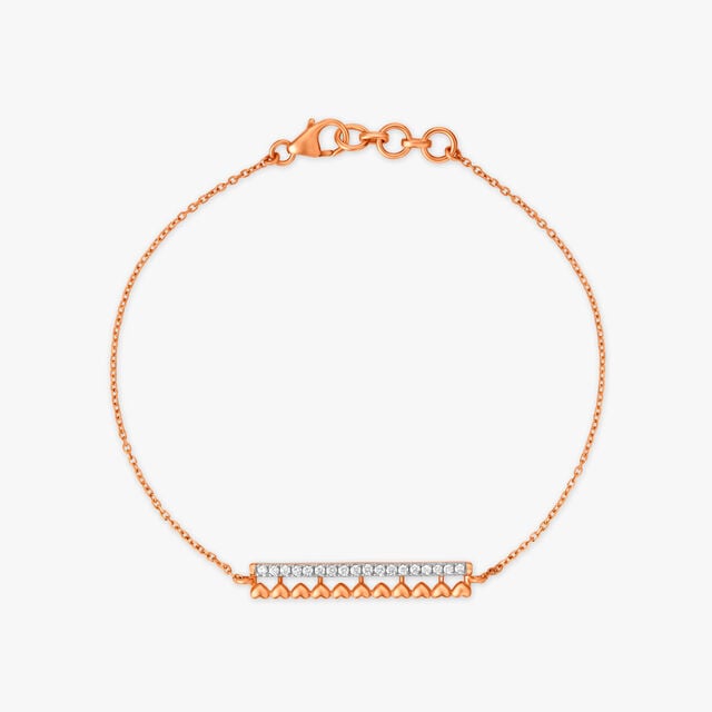 Heartstring Diamond Bracelet,,hi-res 2