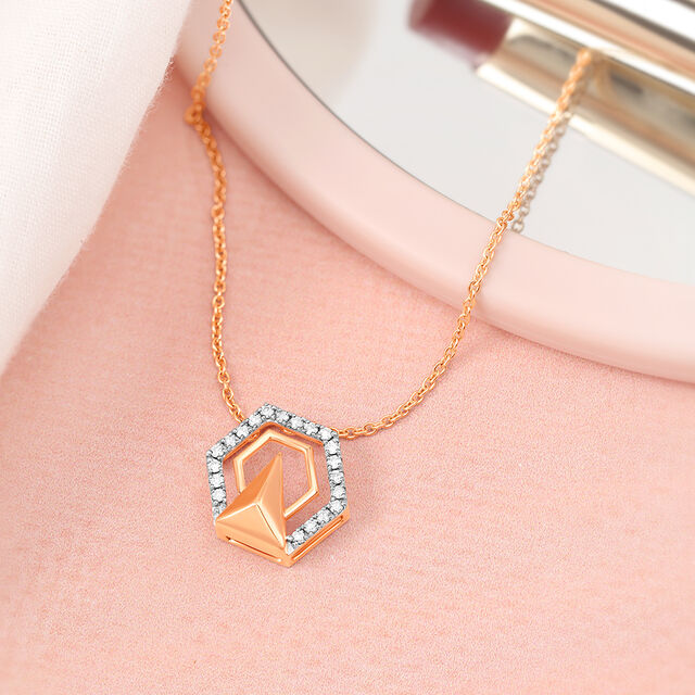 Classy Pendant with Chain 