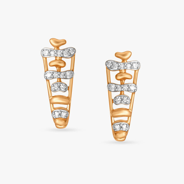 Radiant Soiree Hoop Earrings 2