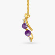 Purple and Poised Pendant 2