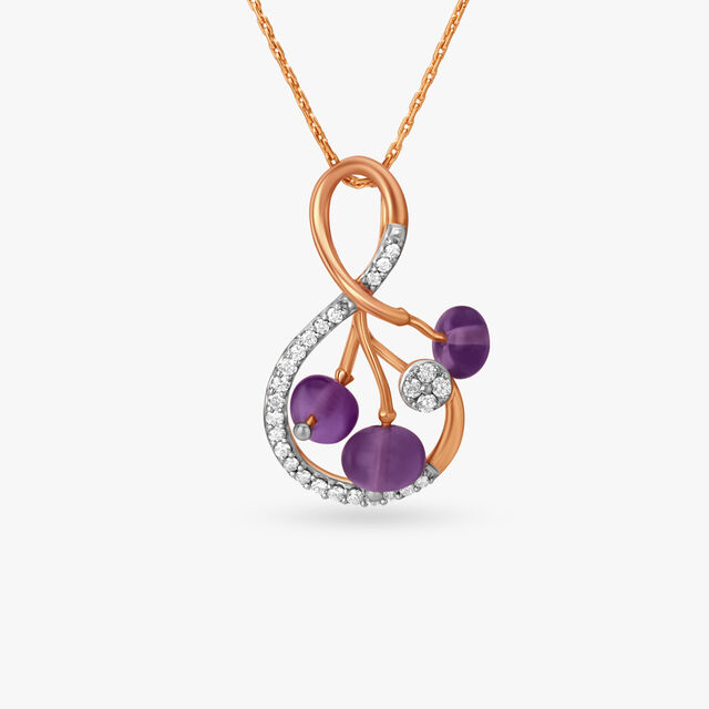 Purple Rhythm Pendant 2