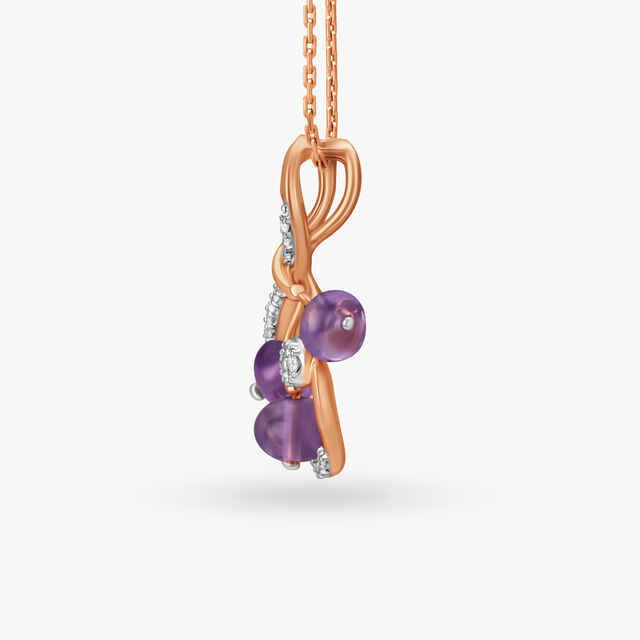 Purple Rhythm Pendant 3