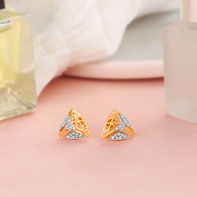Slender Stud Earrings 