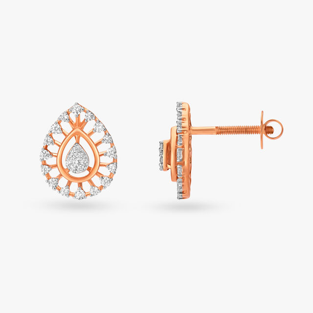 Flourishing Lush Stud Earrings 3