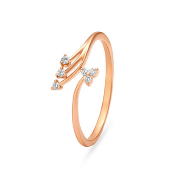 Elegant Dainty Diamond Ring