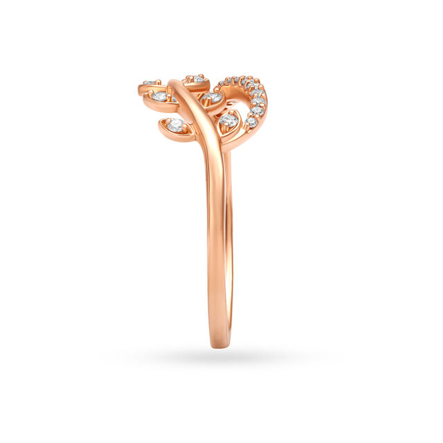 Serene Diamond Finger Ring 3