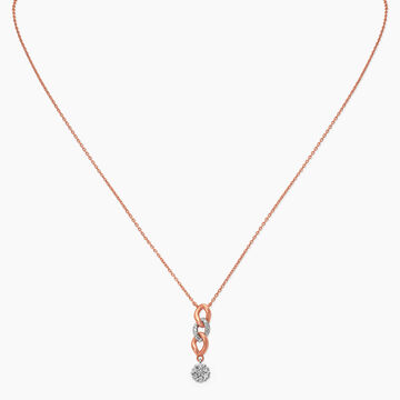 Sparkling Pendant with Chain
