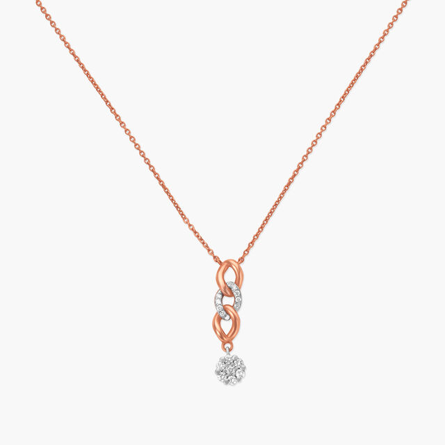 Sparkling Pendant with Chain 2