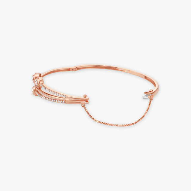 Modern Diamond Bangle 2