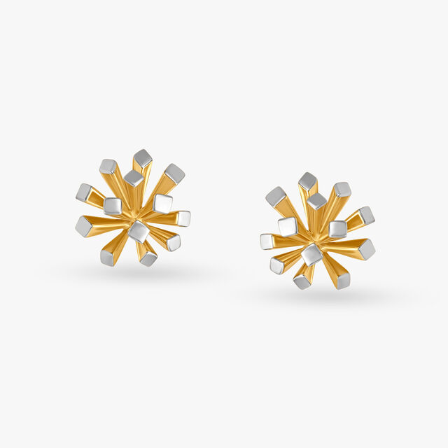 The Glint of Gold Earrings 