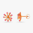 The Red Reverie Stud Earrings 3