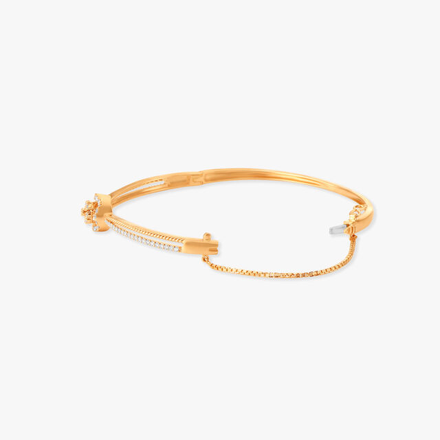 Circular Grace Diamond Bangle 2