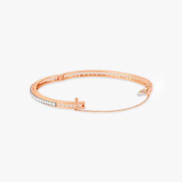 Sleek Diamond Bangle 2