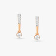 Brilliant Petite Diamond Pendant with Chain and Earrings Set 4