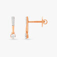 Brilliant Petite Diamond Pendant with Chain and Earrings Set 5