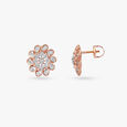 Floret Grace Diamond Pendant and Earrings Set 5