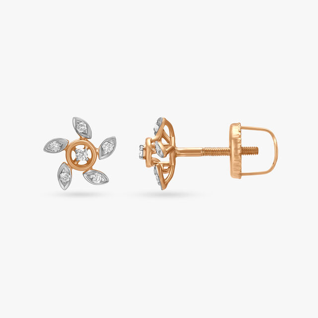 Nature's Grace Diamond Pendant and Earrings Set 5