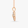 Dazzling Flower Diamond Pendant and Earrings Set 4