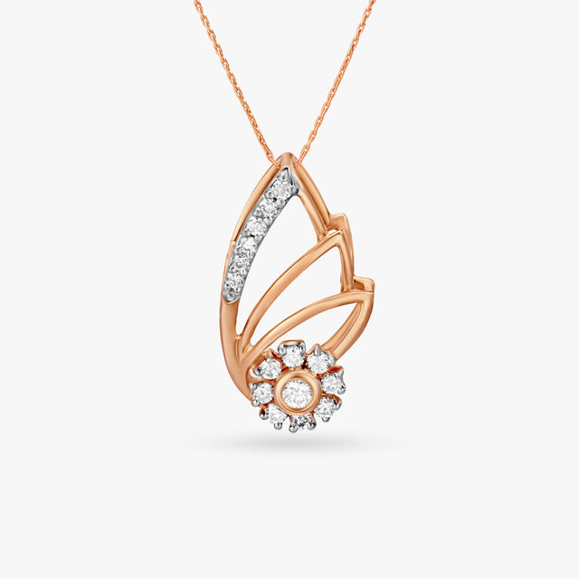 Nature's Beauty Diamond Pendant and Earrings Set,,hi-res 3