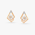 Luminous Spiral Diamond Pendant and Earrings Set 4