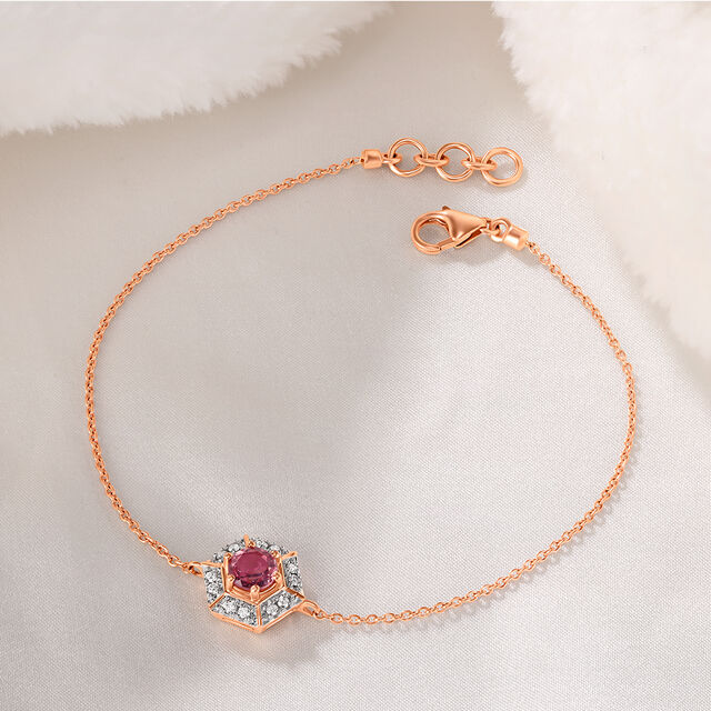 Life is Roses Diamond Bracelet 