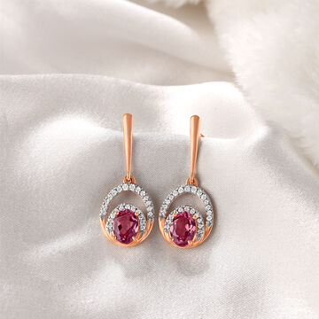 Candy Skies Diamond Drop Earrings