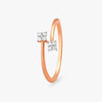 Dainty Charm Diamond Ring 