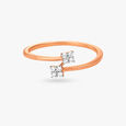 Dainty Charm Diamond Ring 2