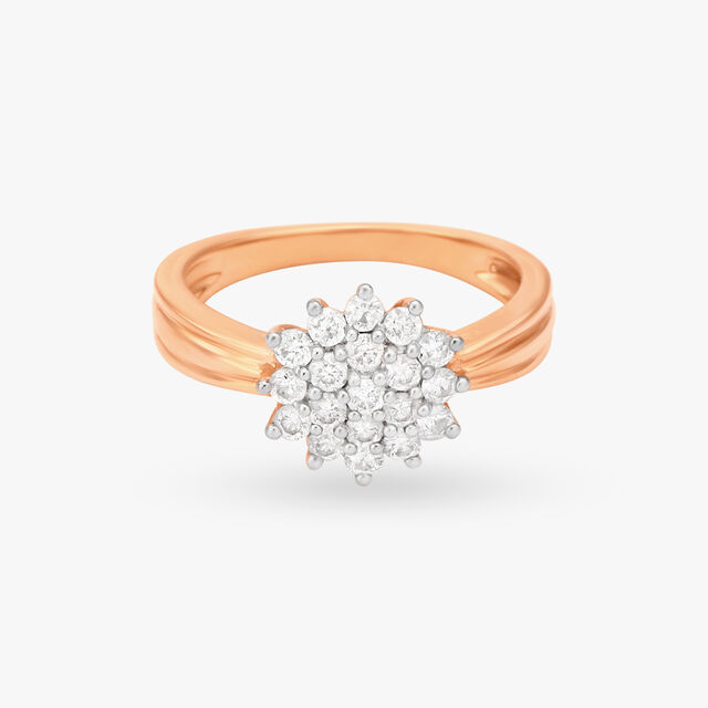 Crown Diamond Finger Ring 2