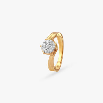 Daffodil Glint Diamond Ring