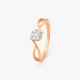 Cluster Diamond Finger Ring 