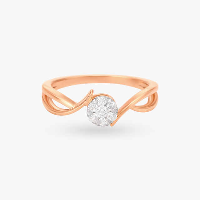Cluster Diamond Finger Ring 2