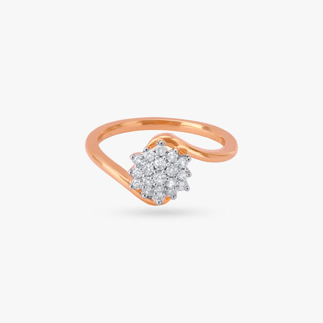 Bloom Twist Diamond Ring 2
