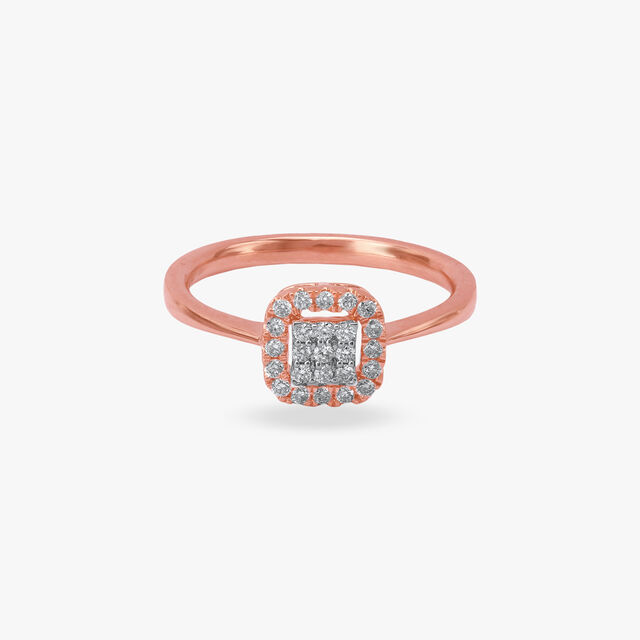 Glimmer Grid Diamond Ring 2