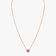 A Pink Drop Diamond Necklace 3