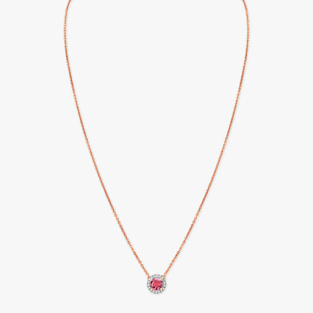 A Pink Drop Diamond Necklace 3