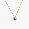 Blushing Glow Diamond Necklace 2