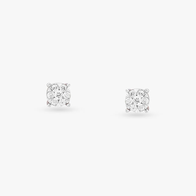 Starlight Charms Diamond Stud Earrings 