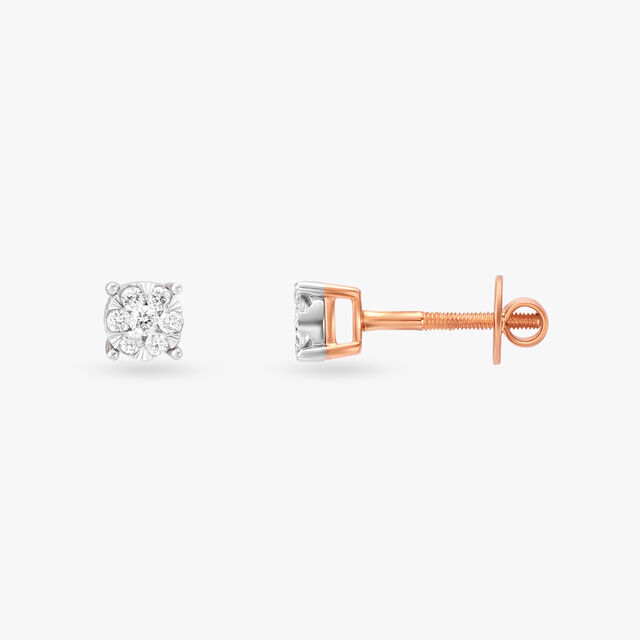 Starlight Charms Diamond Stud Earrings 2