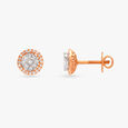Halo Diamond Stud Earrings 2
