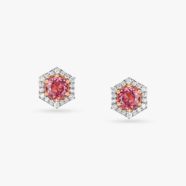 Tender Romance Diamond Stud Earrings 2