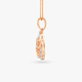Teardrop Diamond Pendant and Earrings Set 3