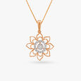 Contemporary Radiance Floral Pendant and Earrings Set,,hi-res 2